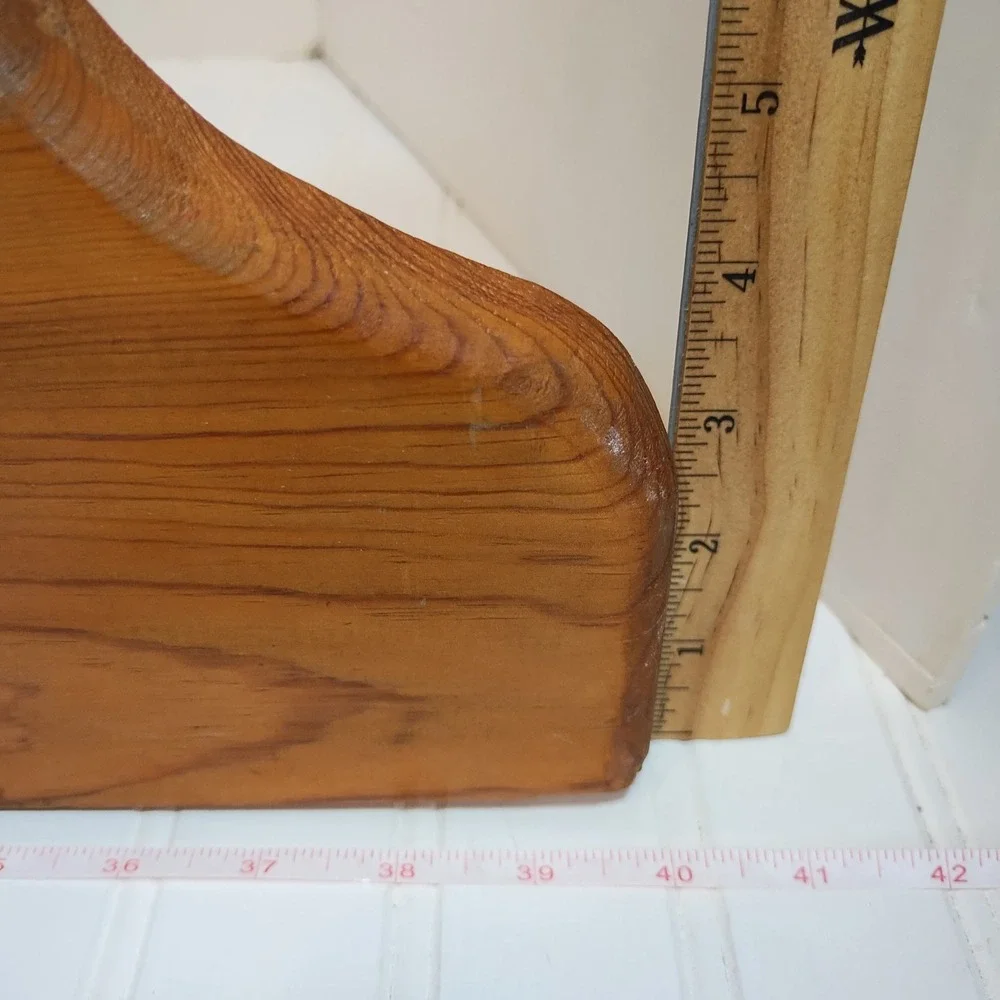 Vintage Handmade Wood Wall Shelf 40